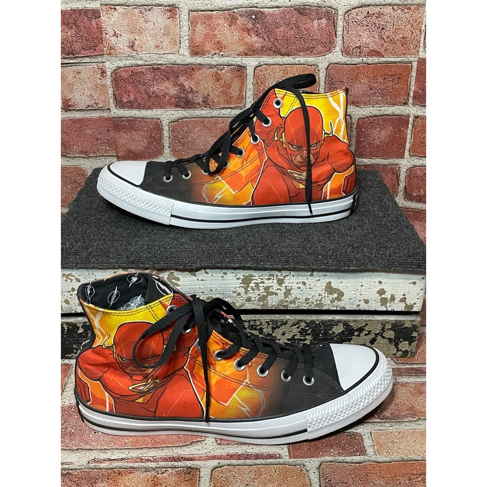 Converse Sz 12 Chuck Taylor All Star DC Comics Rebirth The Flash Vol 1 High Top
